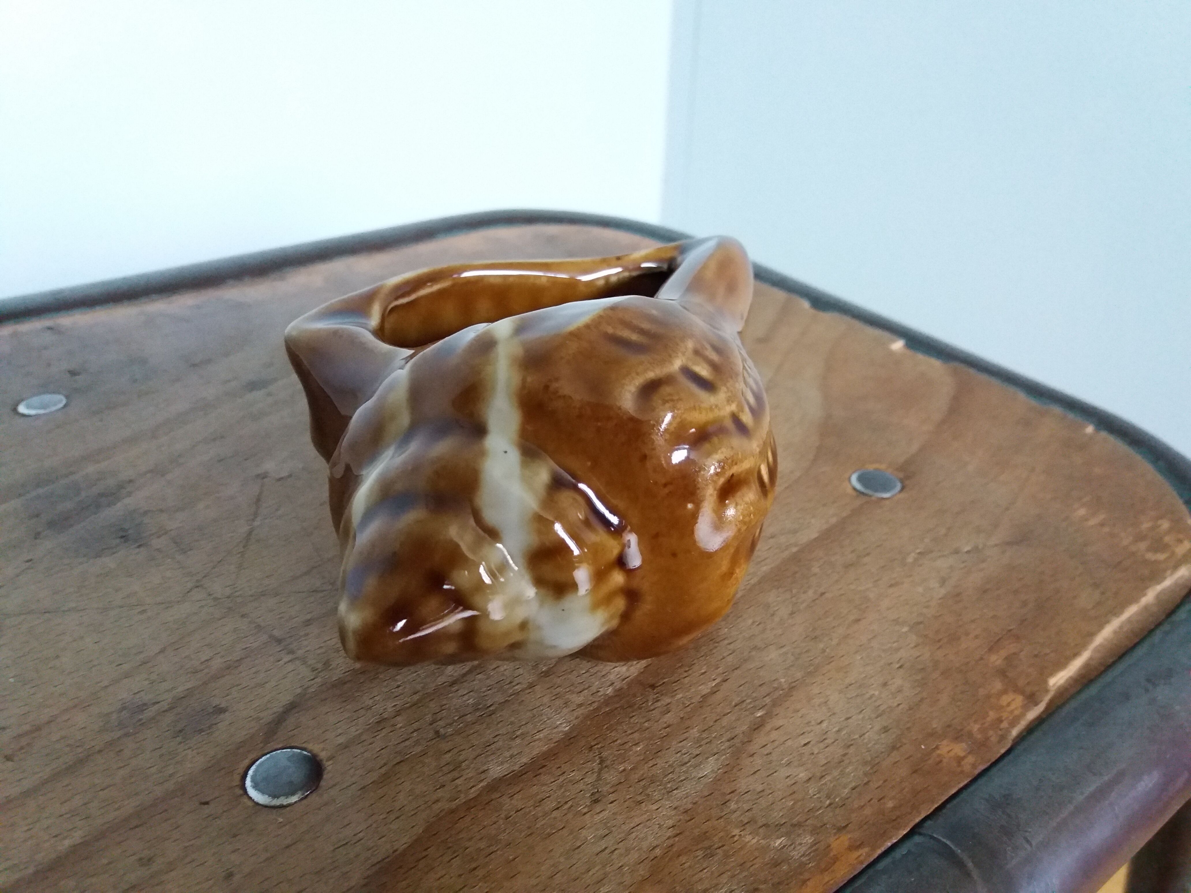 Ashtray shell signed numbered