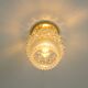1 / 3 hand blown bubble glass sconce lamps / redesign gold ceiling lighting