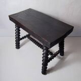 Breton folk art stool