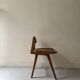 Designer chair in teak wood and cane, SNA Roset1950/60
