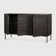 Buffet ethnicraft grooves solid wood