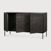 Buffet Ethnicraft solid wood grooves