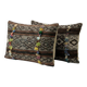 Set of 2 vintage kilim cushion covers 36x61 cm