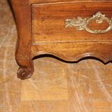 Eighteenth-century walnut tomb commode.