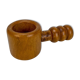 Old nutcracker with turned wooden screws