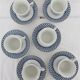 Service for 6 cups and saucers Adams England / Vintage English tableware