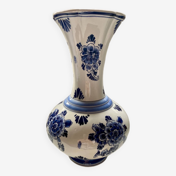 Vase signé Delft Blue en porcelaine