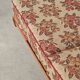 Folding sofa bed Canapé banquette Interier Praha 1960 floral pattern fabric