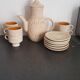 Terracotta tea set