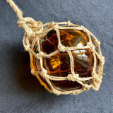 Marine float in glass and rope
