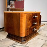 Vintage Toaletka Art Déco, proj. Jindřich Halabala, lata 40, Czechosłowacja