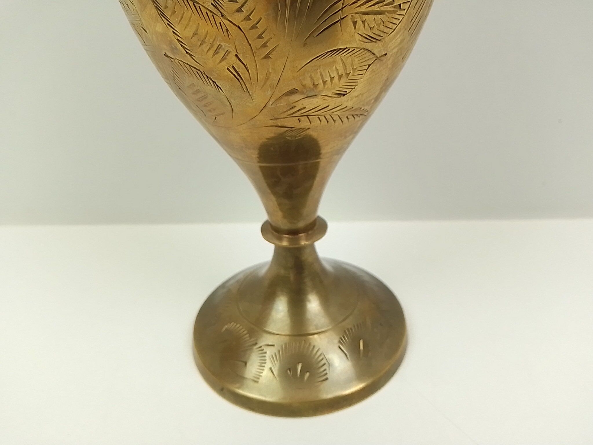 Brass vase 24 cm
