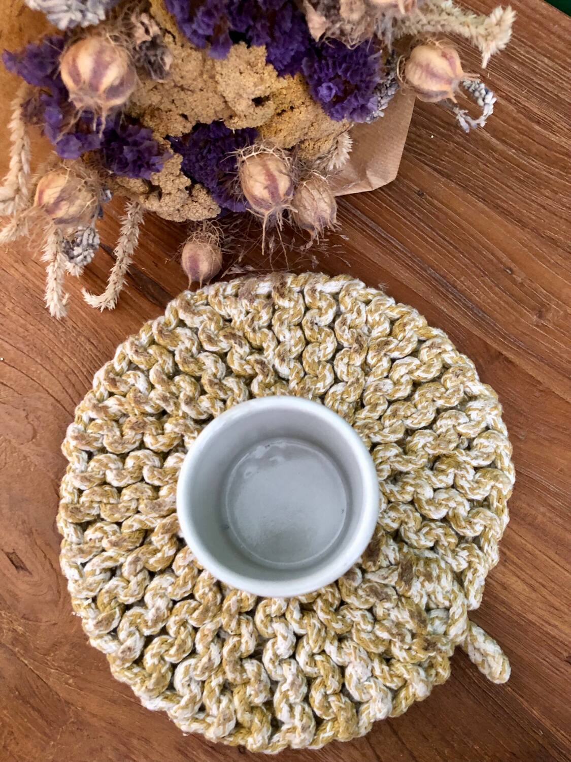 Coffee glass from La Colombe