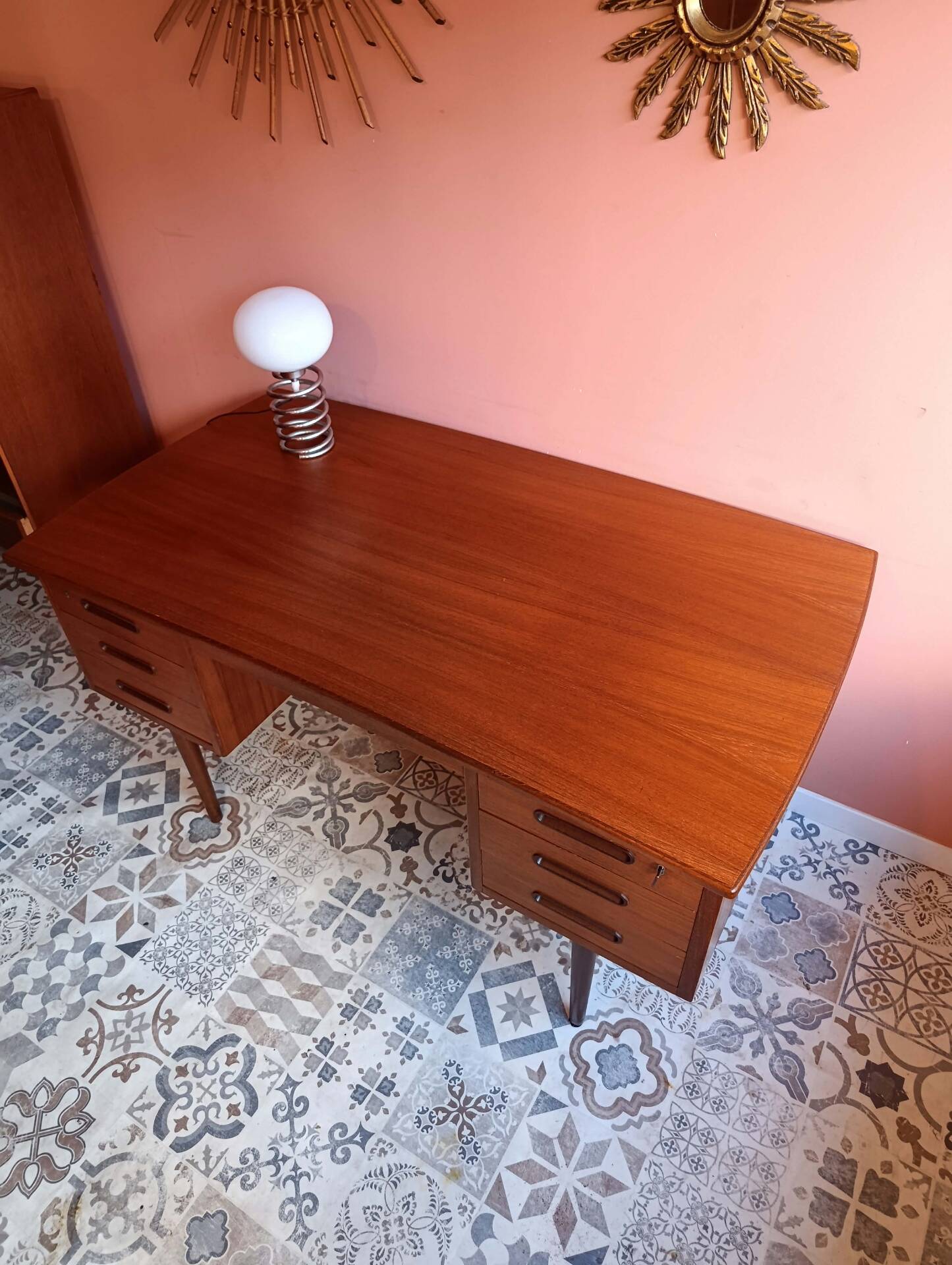 Vintage Scandinavian desk