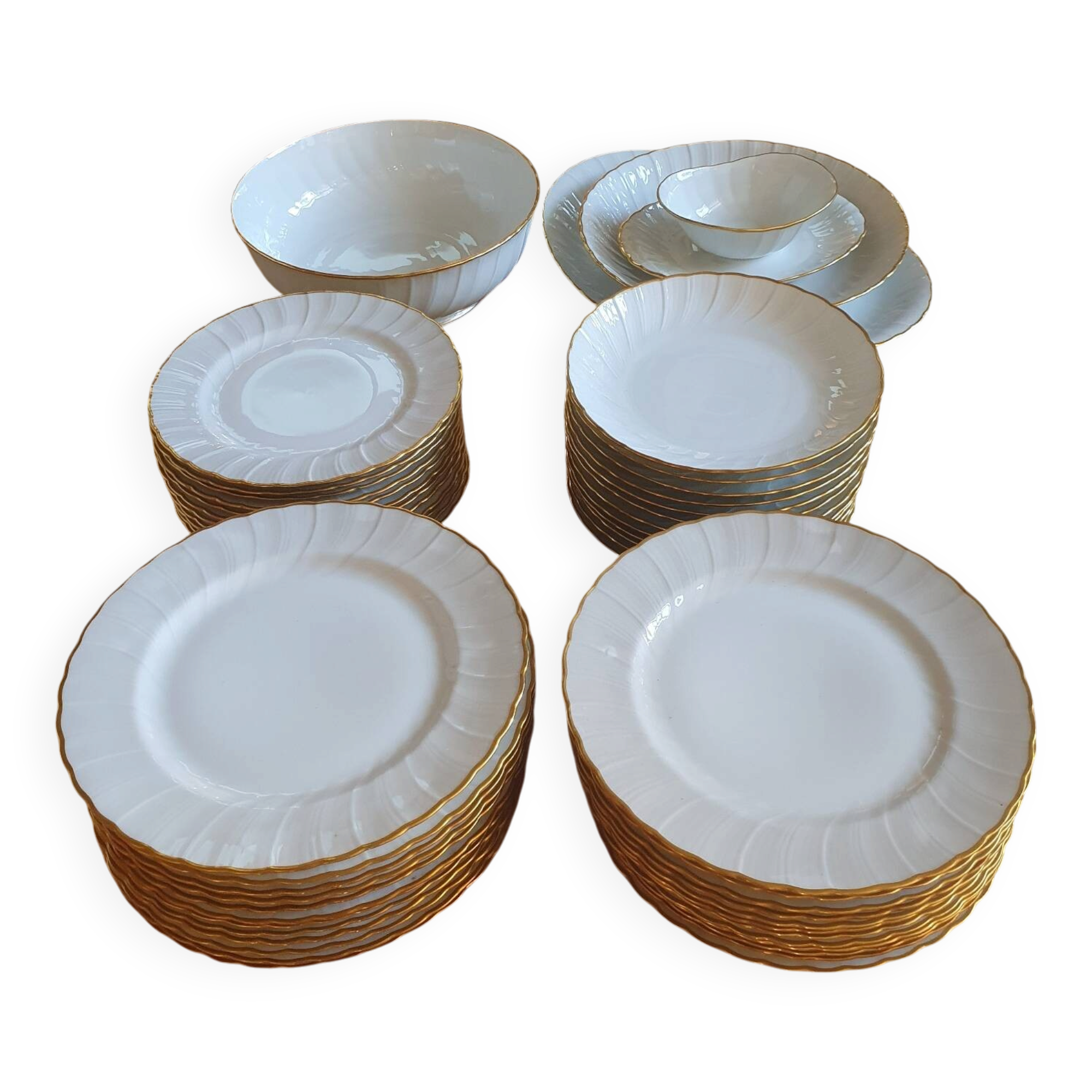 Limoges porcelain service - Bernardaud Verlaine