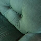 Living room, 2 armchairs and 3-seater sofa, OKAY model, Adriano Piazzesi, 1970