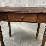 Table de ferme en sapin 1930