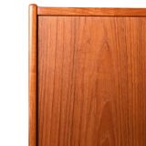 Scandinavian Teak Sideboard with Sculpted Drawers, 1950s/1960s