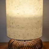 Rattan lamp