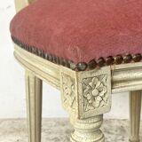 Paire de fauteuils de style louis XVI