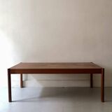 Scandinavian coffee table in teak wood, Danish 1970