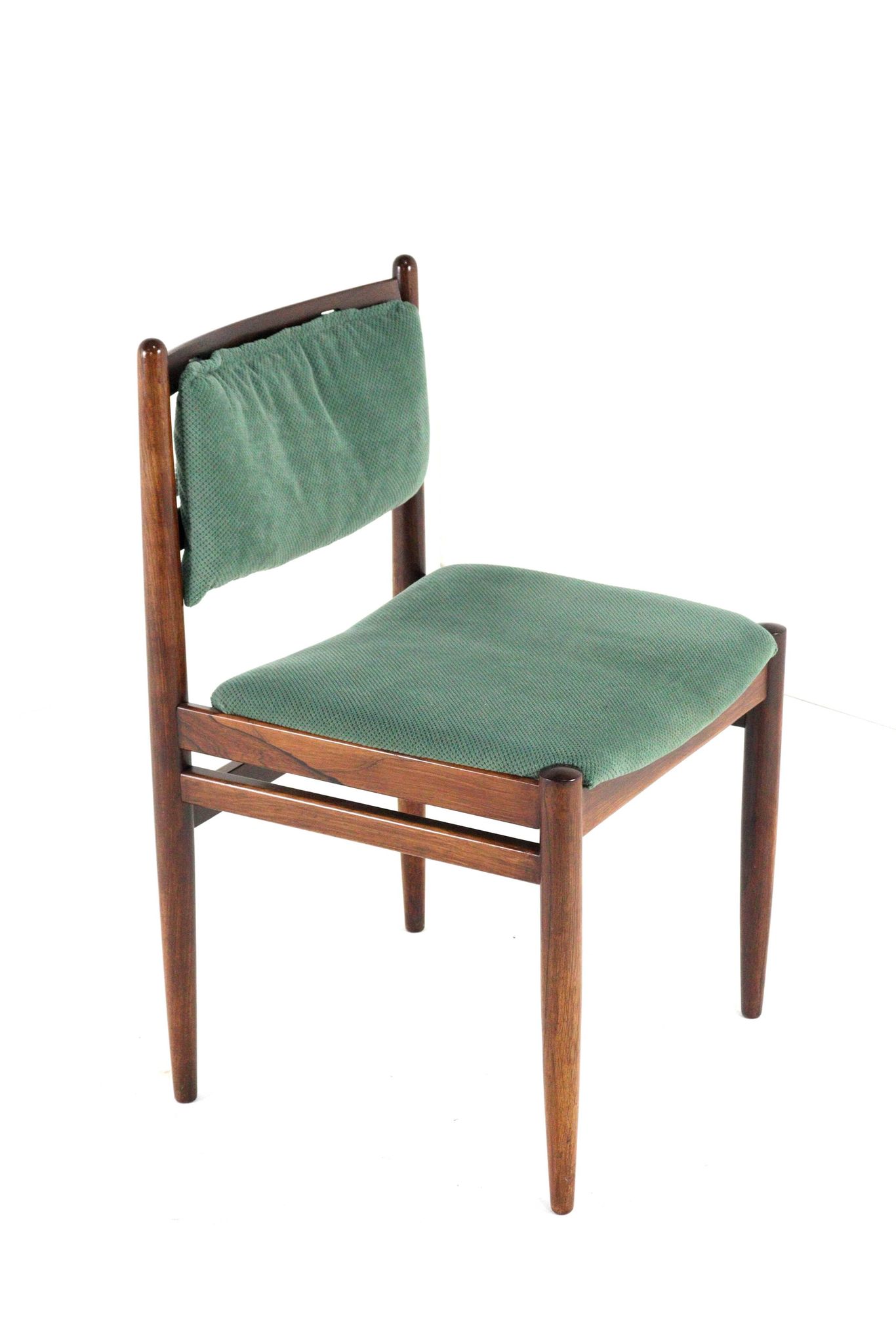 Ensemble de 4 chaises en palissandre 'Quern' - style moderne du milieu du siècle
