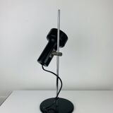 1960s black spot desk lamp, vintage