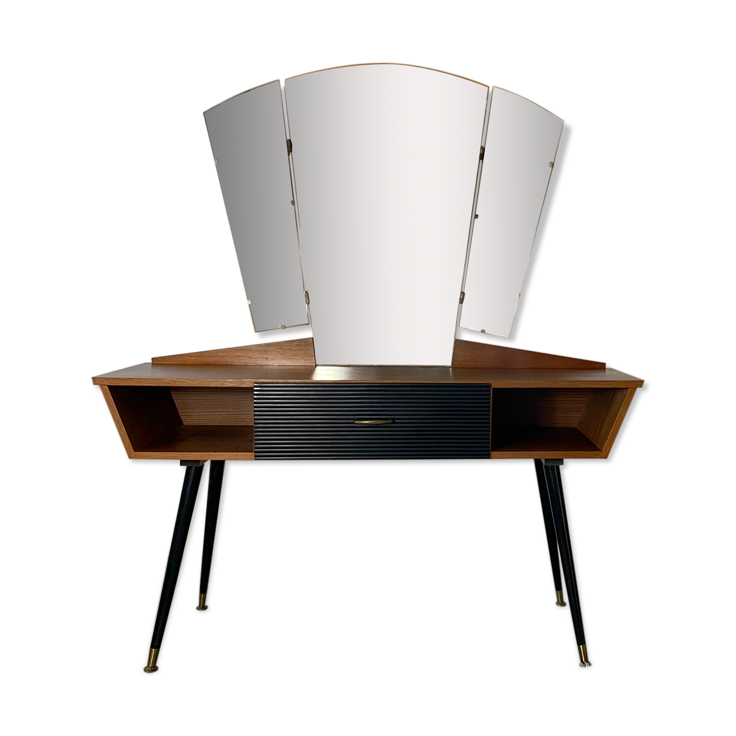 Vintage dressing table  with mirror, 1950s