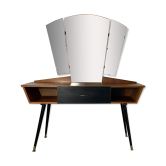 Vintage dressing table  with mirror, 1950s