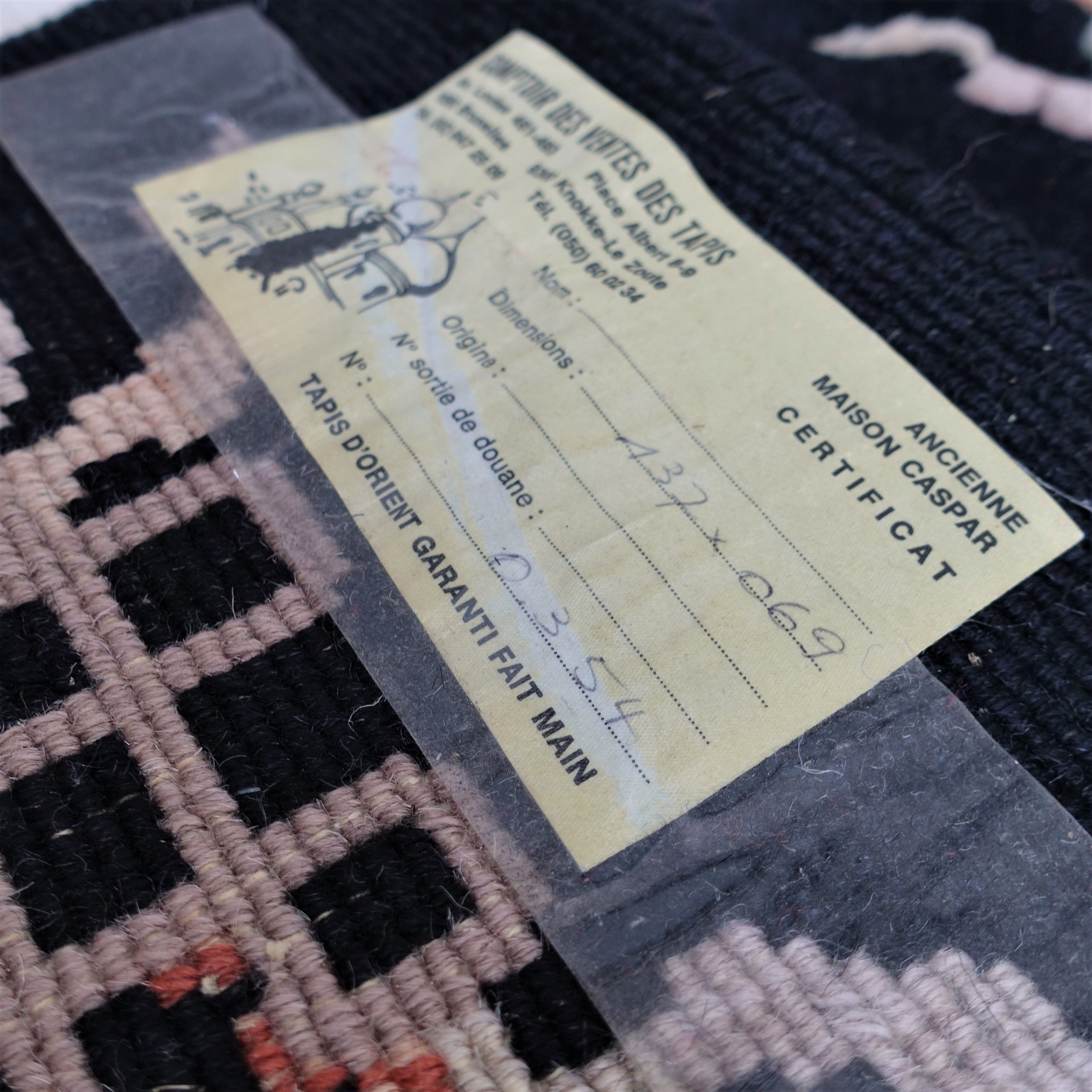 Oriental handwoven rug