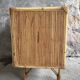 Bamboo and rattan chest of drawers - vintage 1960s