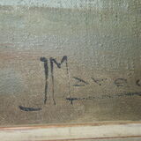 Huile sur toile- Concarneau- par Marec