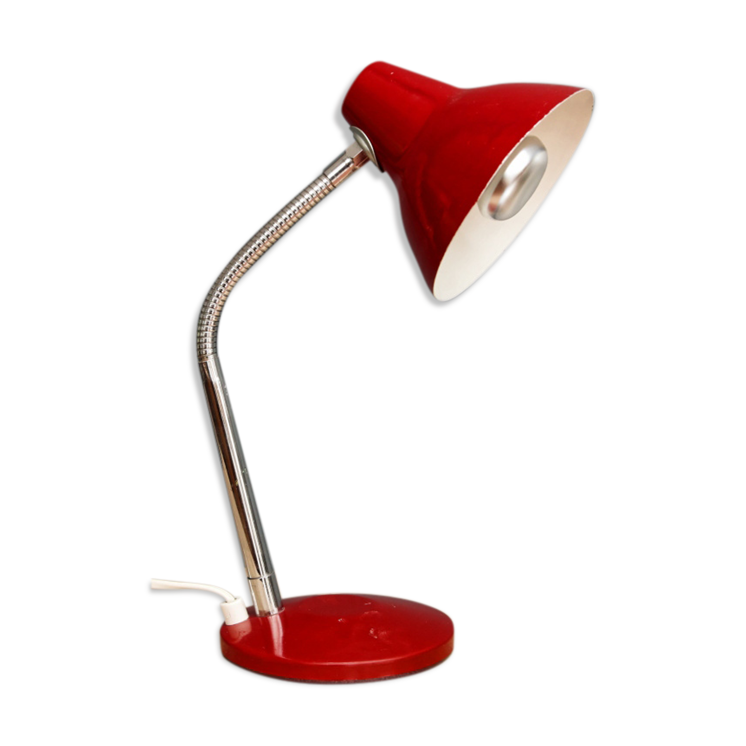 Flexible bedside lamp, vintage
