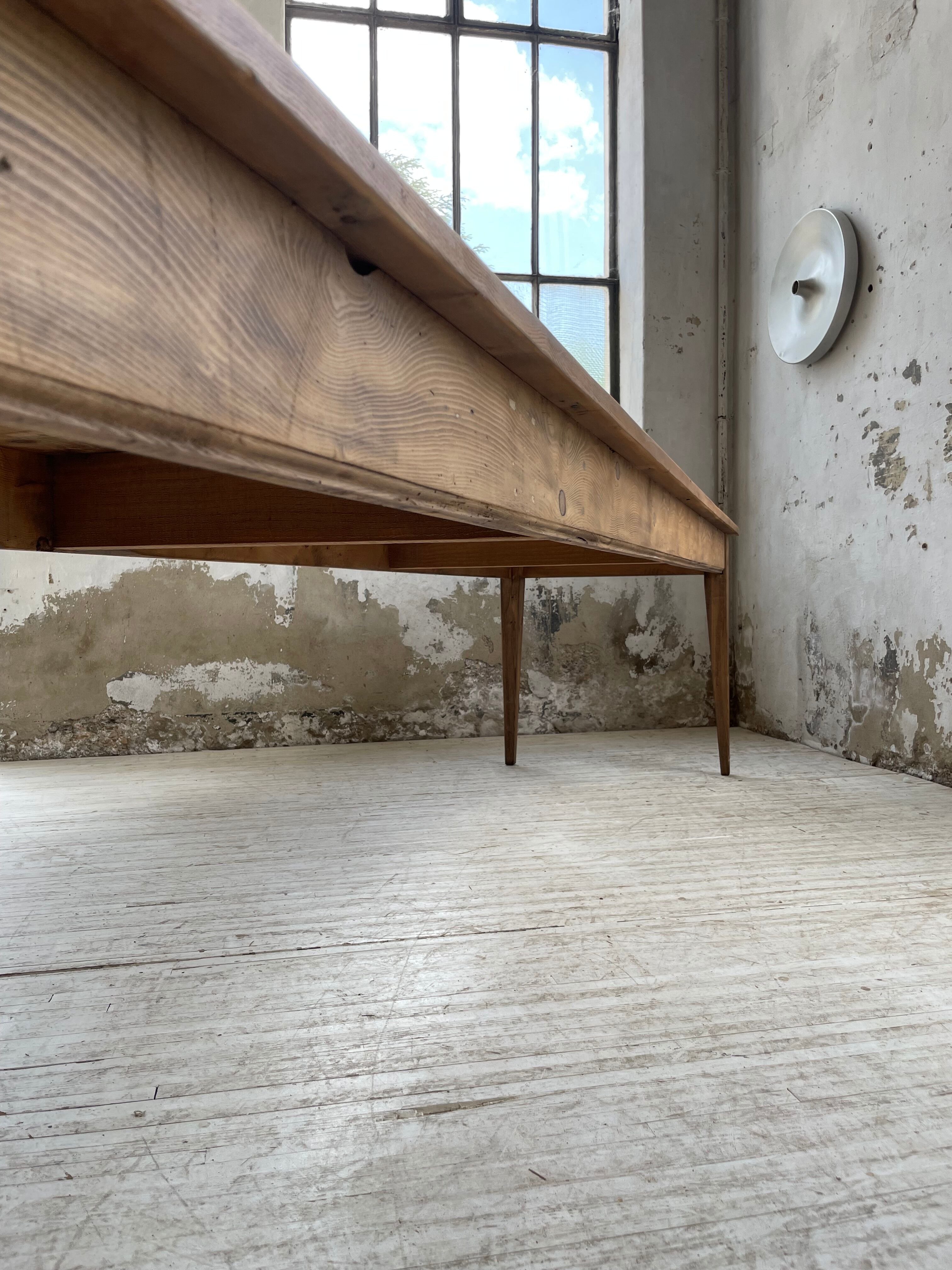 Xxl pine farmhouse table 338cm