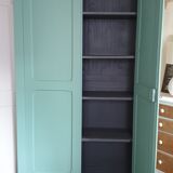 Green grey cabinet
