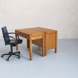 Regain solid elm desk and chest of drawers set