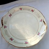 Set 10 flat plates and St Amand dish