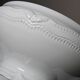 Vintage white Limoges fine porcelain soup/vegetable dish attributed to Bernardaud