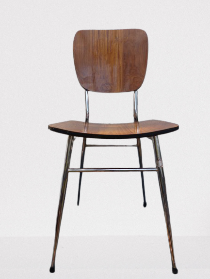 Wooden formica chairs effect 70 wide folder