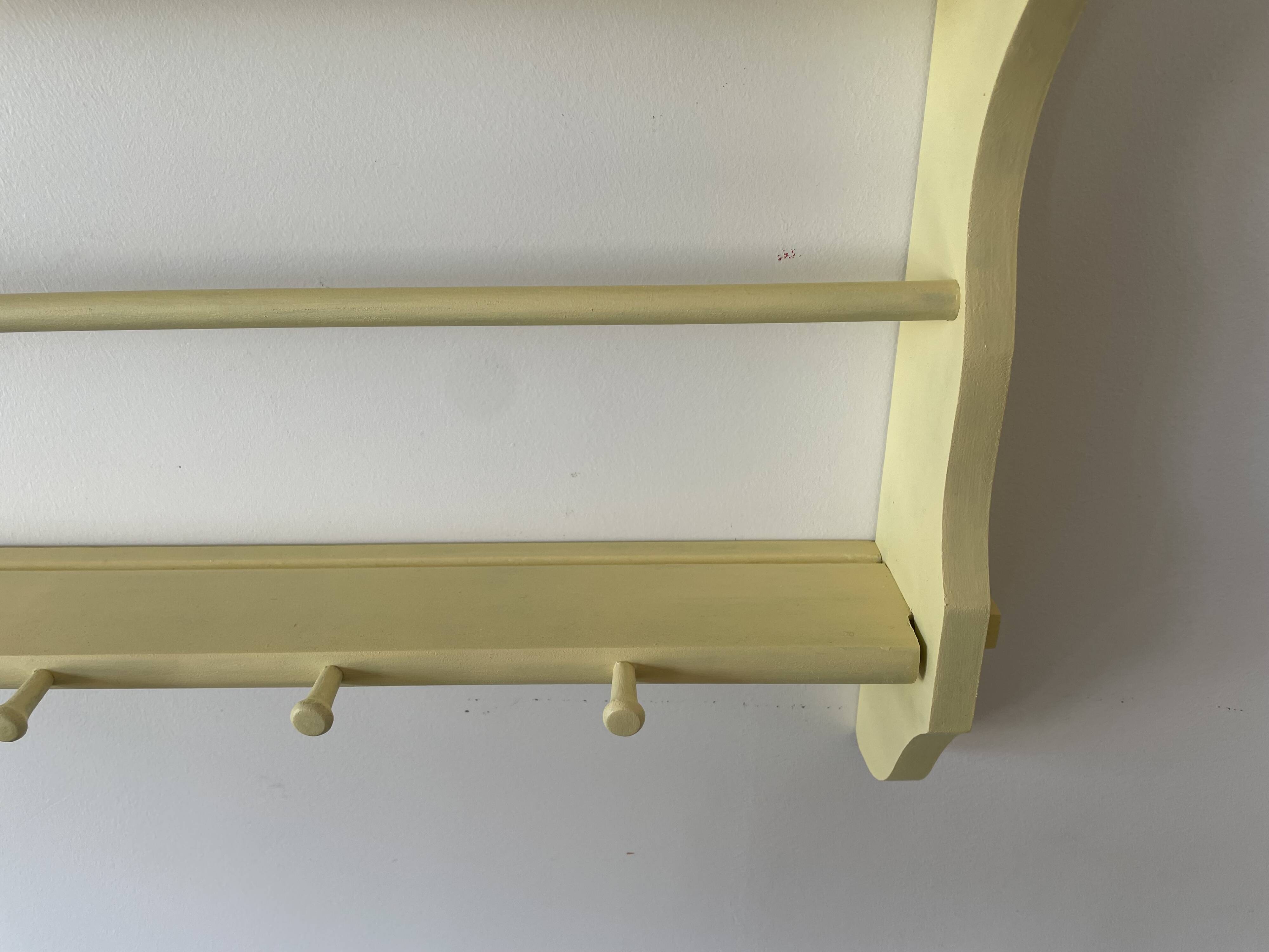 Old wooden wall shelf