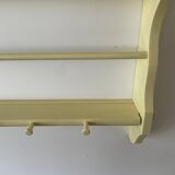 Old wooden wall shelf