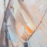 Boat on the water, 2000s, acrylic on canvas