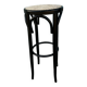 High cane rattan bar stool