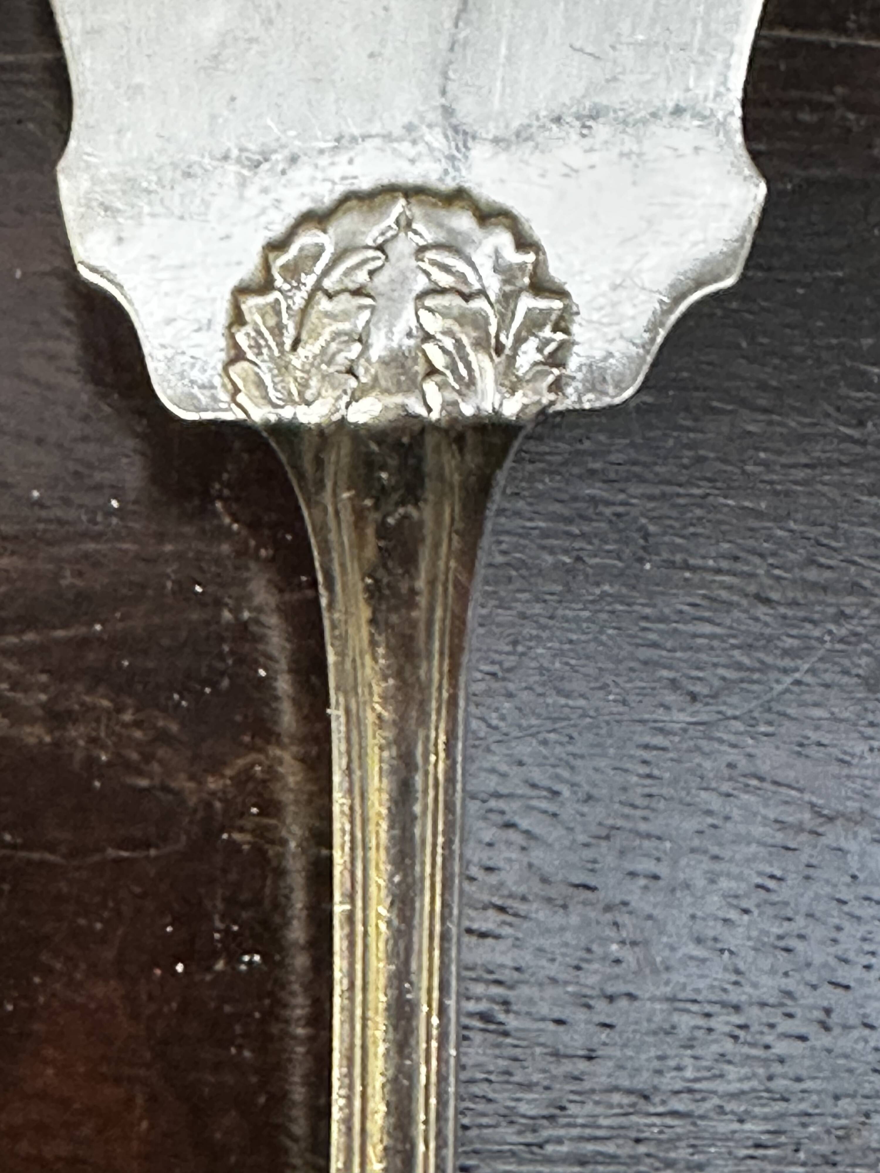 Silver Fish Serving Cutlery - Minerva Hallmarks - Art Nouveau