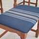 5 chairs in oak wood 1960