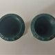 Pair of green Medici vintage 15,5 cm