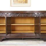 Brown oak sideboard, 1890s