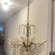 1980s chandelier with pendants