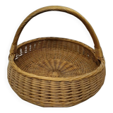 Large vintage wicker basket