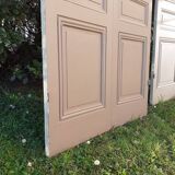 2 pairs of large 19th-century Haussmann-style cupboard doors.
